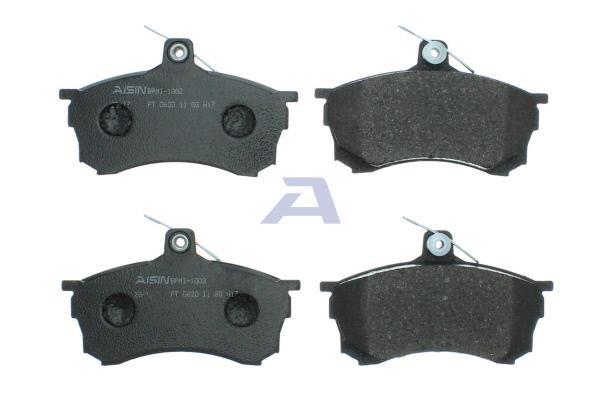 Jeu de 4 plaquettes de frein AISIN ref. BPMI-1002